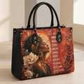 "NAMISA" LEATHER HANDBAG